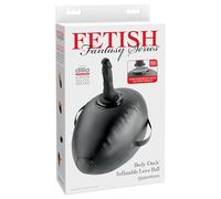 Pipedream Fetish Fantasy Series Body Dock Inflatable Love Ball Black 41.9 cm