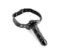 Pipedream Fetish Fantasy Series Deluxe Ball Gag with Dildo Black 13 cm
