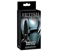 Pipedream Fetish Fantasy Series Limited Edition Beginner's Butt Plug Black 11.4 cm