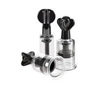 Pipedream Fetish Fantasy Series Limited Edition Super Suckers Trio Black One Size