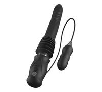 Pipedream Fetish Fantasy Series Ultimate Silicone Thruster Black 36.5 cm