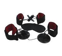 Pipedream Fetish Fantasy Suction Cup Bondage Kit Black