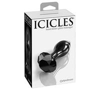 Pipedream Icicles® No. 78 Black 7.3 cm