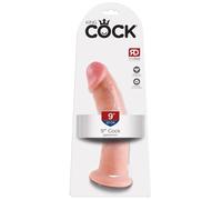 Pipedream King Cock Realistic 9" Dildo | 23 cm Suction Cup Strap-On Sex Toy