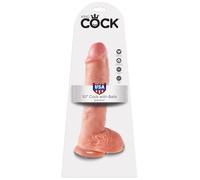 Pipedream KING COCK Dildo With BALLS 7-14" With Suction Cup Strap-On Compatible