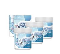 Pipeline Dredging Agent, Powerful Pipe Dredging Agent for Kitchen and Toilet Pipe Lines, Rapid & Strong PipeDredgingAgent, Fast-ActingPipe Maintainer for Sink Bathtub Clogs for All Pipes (300g, 1)