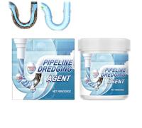 Pipeline Dredging Agent, Powerful Sink & Drain Cleaner, Pipe Dredging Agent, Sink Foam Drain Cleaner, Pipe Dredge Deodorant, Deodorizing and Cleansing, For Kitchen Bathroom Toilet Shower (1PC)