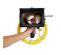 Pipeline Endoscope, 7-Inch High-Definition LCD, Waterproof, Night Vision, Long Battery Life, Essential Tool for Drainage and Sewer Inspection, 20M