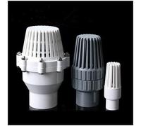 Pipeline Filter,Inline Mesh Screen, PVC Piston Bottom Check Valve, 32mm 40mm 50mm 63mm Water Pump Inlet Outlet Plastic Filter Aquarium Fittings, 1PCS(Inner Dia.63mm)