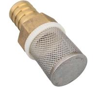 Pipeline Filter Stainless Steel Water Pump Filter Pipe Suction Hose Strainer for Pressure Washer 1pc Multiple Sizes(19mm to 1 Inch)