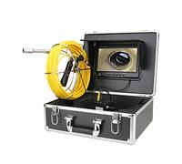 Pipeline Inspection Camera, Sewer Camera with 9inch Monitor 20/30/40/50M Pipe Inspection Video Camera,WiFi Wireless DVR HD1000TVL Drain Sewer Pipeline Industrial Endoscope System(20m)