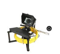 Pipeline Inspection Camera Sewer Pipe Inspection Camera with Sewer Drain Industrial Endoscope IP68 5600MHA Battery 4.3inch IPS Color Monitor Industrial Endoscope (