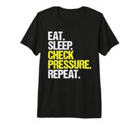 Pipeline Operator Eat Sleep Routine Premium T-Shirt