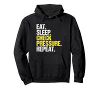 Pipeline Operator Eat Sleep Routine Pullover Hoodie