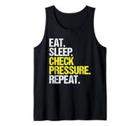 Pipeline Operator Eat Sleep Routine Tank Top