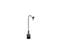 Pipeline sprinkler system garden tap: Rotatable tap, anti-splash tap connector, control and shut-off valve, installed without tools (08252-20)