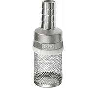 Pipeline Water Pump Filter， Stainless Steel Hose Filter for Pressure Washer and Garden 15/20/25/32mm 1 inch Thread(25mm)