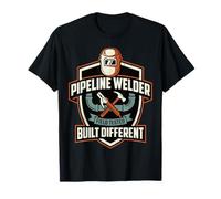 Pipeline Welder Field Tested Built Different Design T-Shirt