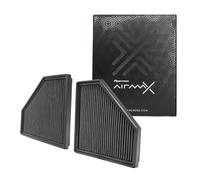 Pipercross AirMax Pleated Panel Filter, for BMW M2 M3 M4 G80 G82 G87, Maximises Horsepower & Torque, Lifetime Durability, Premium & High Performance, AM2062