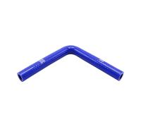 Pipercross Silicone Hose - 90° Elbow, 12mm Bore, 4-Ply, 152mm Legs - Blue Blue
