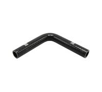 Pipercross Silicone Hose - 90° Elbow, 19mm Bore, 4-Ply, 152mm Legs - Black Black