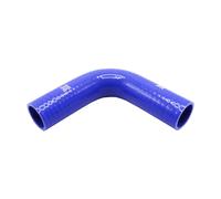 Pipercross Silicone Hose - 90° Elbow, 40mm Bore, 4-Ply, 152mm Legs - Blue Blue