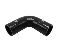 Pipercross Silicone Hose - 90° Elbow, 61mm Bore, 4-Ply, 152mm Legs - Black Black