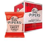 Pipers Biggleswade Sweet Chilli Crisps 40g x 24 Packs. Gluten Free