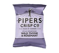 Pipers Crisps Atlas Mountain Wild Thyme & Rosemary (Pack of 24)