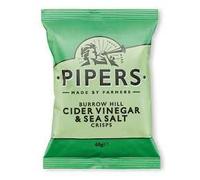 Pipers Crisps Burrow Hill Cider Vinegar & Sea Salt Taster Pack 8x40g