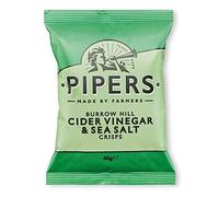 Pipers Crisps | Somerset Cider Vinegar/Salt | 24 X 40G