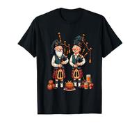 Pipers Duties For The Haggis Procession Burns Night Art T-Shirt