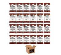 Pipers Flavoured Crisps Minibags - Hand Cooked British Potato Crisps | Vegetarian Gourmet Snack, Luxury Savoury Crisps for Lunchboxes (Pipers, Great Berwick Longhorn Beef - 24pack x 40g)