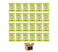 Pipers Flavoured Crisps Minibags - Hand Cooked British Potato Crisps | Vegetarian Gourmet Snack, Luxury Savoury Crisps for Lunchboxes (Pipers, Upton Cheyney Jalapeno & Dill - 24pack x 40g)