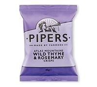 Pipers Gluten-Free Atlas Mountains Wild Thyme & Rosemary Flavour Vegan Crisps Multi-Pack (24) - BBE - 06/07/2020