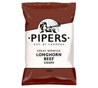 Pipers Great Berwick Long Horn Beef Crisps 150g