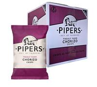Pipers Trealy Farm Chorizo Crisps 40g x 24 Packs. Gluten Free