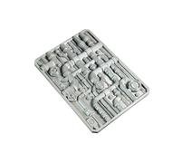 Pipes & Plumbing Dry Brush Texture Palette for Miniature Painting 14cm x 10cm - Unprimed