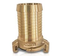 PipeSan Geka-System Brass Quick Coupling 1 1/4" (DN 32) - Female Thread or Garden Hose Connector, Gardena-Compatible, Potable-Water Safe, Leak-Free, Tested Quality