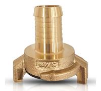 PipeSan Geka-System Brass Quick Coupling 3/4" (DN 20) - Female Thread or Garden Hose Connector, Gardena-Compatible, Potable-Water Safe, Leak-Free, Tested Quality