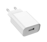 Pipestation® EU 2 Pin to USB Plug Travel Adapter Charger | Euro Wall Adaptor with USB Port | European Universal Power Charging Converter compatible with iPhone Samsung Phones Tablet Shaver Toothbrush