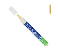 Pipestation Grout Pen White (1 Pack) - White Grout Reviver Marker Pen for Restoring Tiles in Bathrooms, Kitchens, Floors | Grouting Marker Pens for Reviving Tile | Grouting Tile Paint Whitener Markers