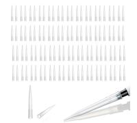 Pipettes Tips 10ml, 100Pcs Liquid Pipettor Tips, Liquid Transfer Tip, Transparent Pipe Nozzle, Universal Polypropylene Clear Pipettor Tip for Laboratory Chemistry