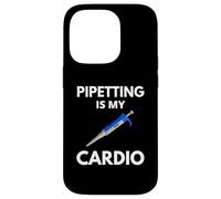 Pipetting Is My Cardio - Funny Biology, Funny Science, DNA Case for iPhone 14 Pro