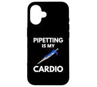 Pipetting Is My Cardio - Funny Biology, Funny Science, DNA Case for iPhone 16