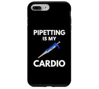 Pipetting Is My Cardio - Funny Biology, Funny Science, DNA Case for iPhone 7 Plus/8 Plus