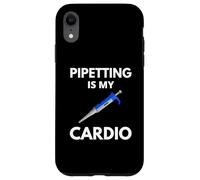 Pipetting Is My Cardio - Funny Biology, Funny Science, DNA Case for iPhone XR
