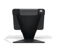 PIPETTO Origami No6 Stand Case for iPad Air 11 (M4/M3/M2) / iPad Air 10.9 (2022/2020), Slim Stand Cover, Adjustable Portrait/Landscape w/Raised Screen Multi-Angles, Pencil Compatible - Black