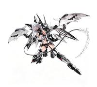 Pipigirl 1: 12 Mecha Plastic Assembly Action Figures, Carmilla the Vampire, Two Body Mecha Woman, 6.9 in Anime Style Easy to Assemble Action Figures
