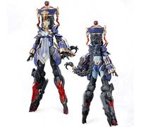 Pipigirl 1:12 Scale Plastic Model Action Figures Kits, Jiulian, Mecha Model, Mecha Musume, Height 7.48 in Anime Style Collectible Action Figures